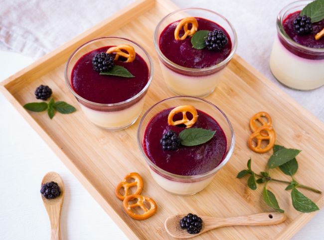 Bayerische Creme im Glas Bayerische Creme im Glas
