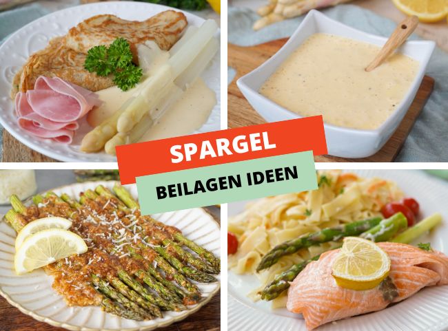 Beilagen zu Spargel