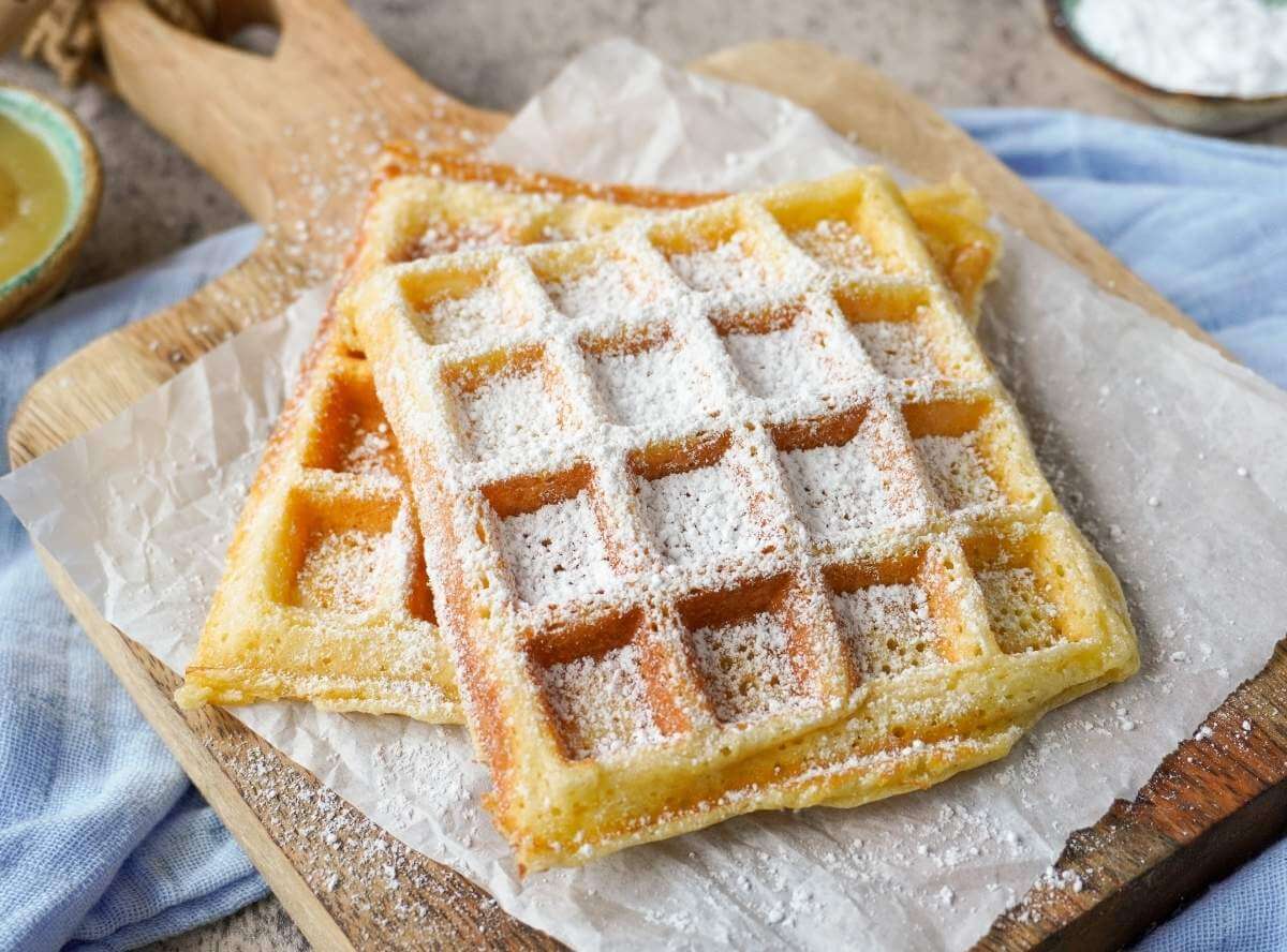 Belgische Waffeln - Rezept für fluffigen Teig