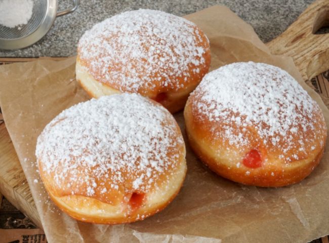 Berliner Pfannkuchen nach Omas DDR Rezept