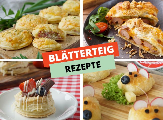 Blätterteig Rezepte Blätterteig Rezepte
