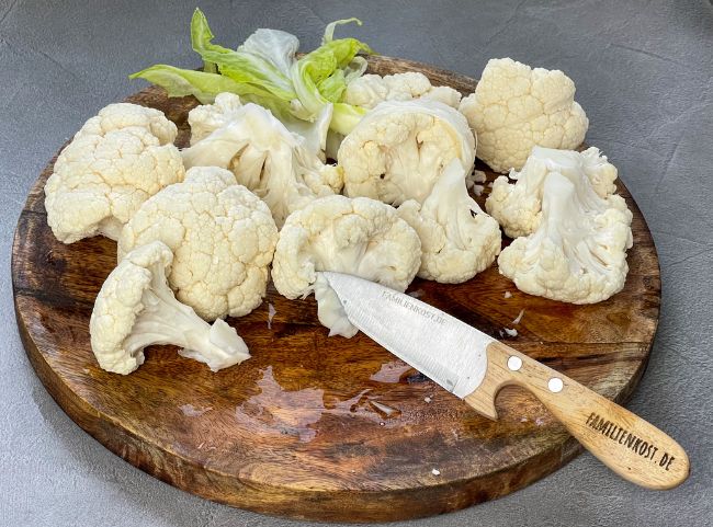 Blumenkohl kochen Röschen Blumenkohl kochen Röschen