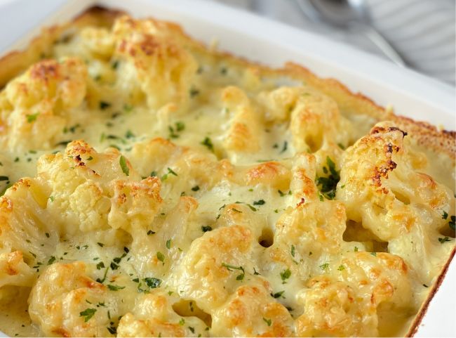 Blumenkohlauflauf mit Kartoffeln Blumenkohlauflauf mit Kartoffeln