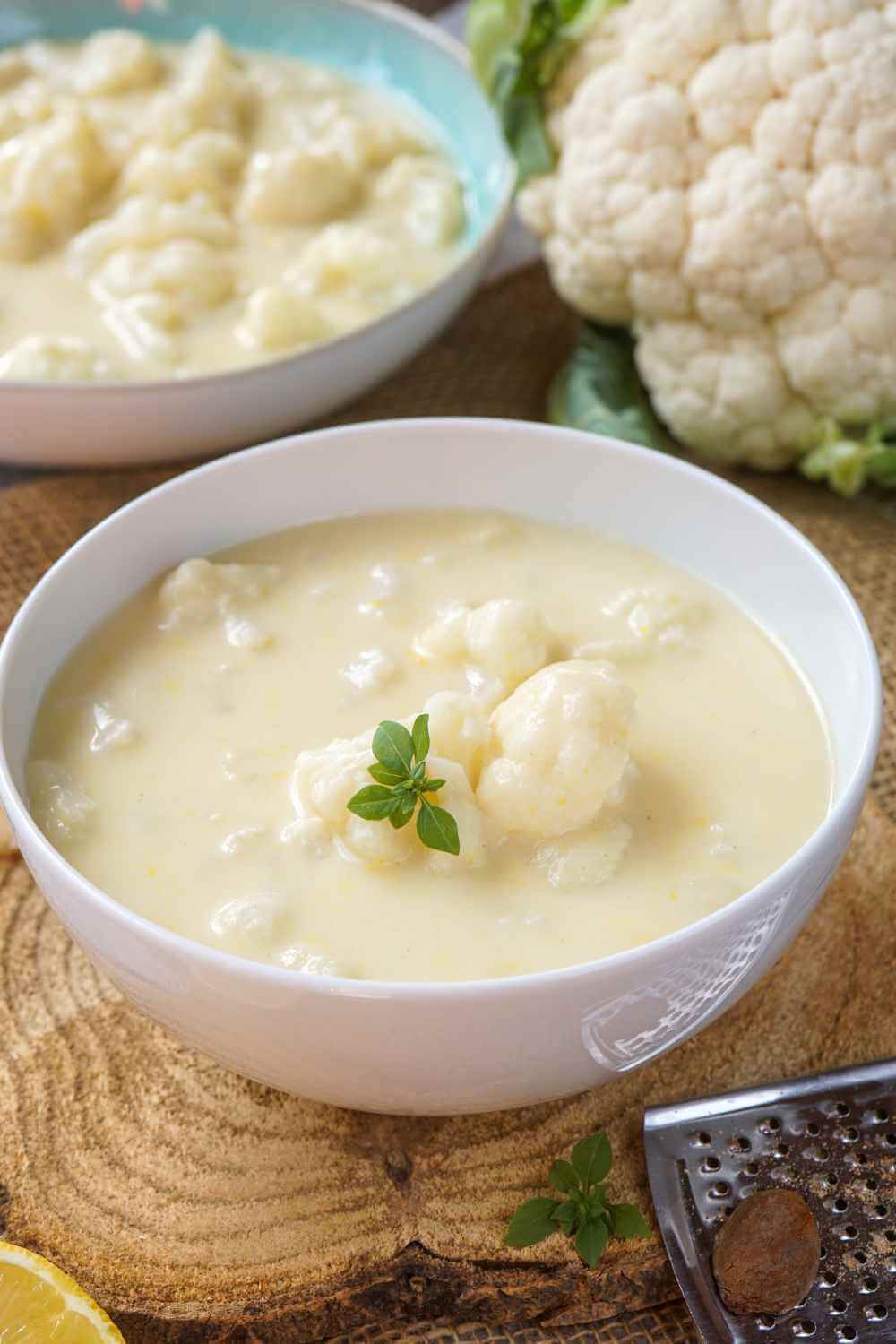 Blumenkohlsuppe nach Omas Rezept