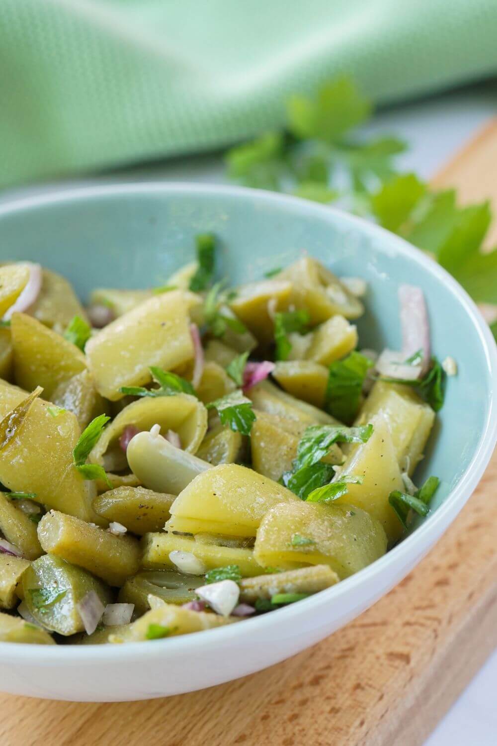 Omas Grüner Bohnensalat