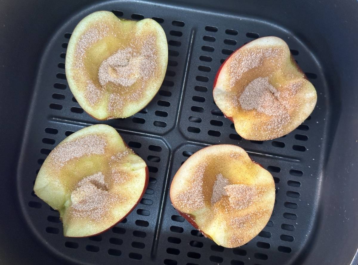 Bratapfel ohne Füllung Airfryer Bratapfel ohne Füllung Airfryer