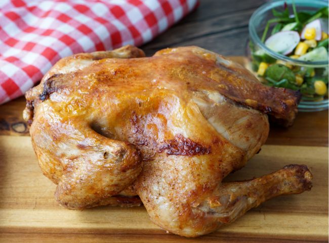 Brathähnchen im Ofen Brathähnchen im Ofen