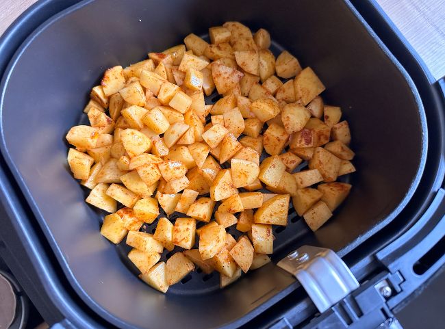 Bratkartoffeln Heißluftfritteuse Airfryer