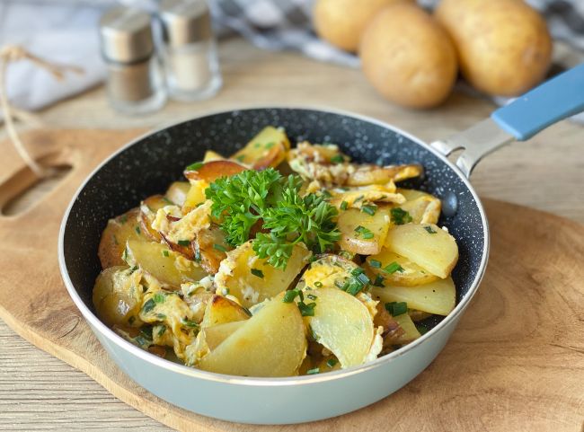 Bratkartoffeln Resteverwertung Bratkartoffeln Resteverwertung