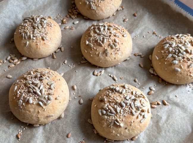 Brötchen mit Buttermilch backen