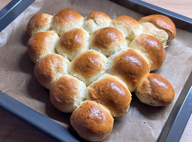 Brötchen Weihnachtsbaum Rezept