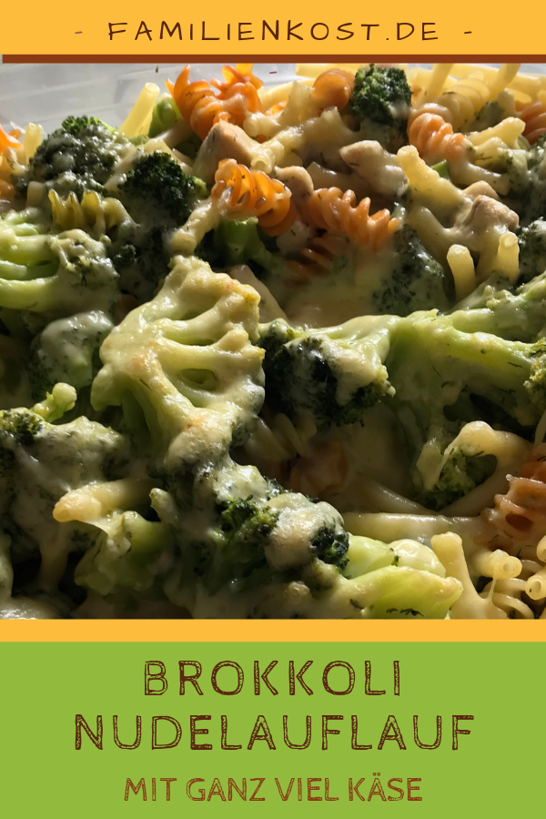 Brokkoli-Nudel-Auflauf mit Käse Brokkoli-Nudel-Auflauf mit Käse