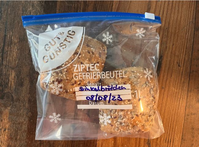 Brot richtig einfrieren Brot richtig einfrieren