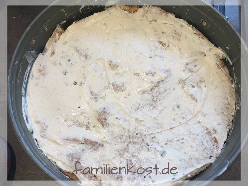 Brottorte mit Frischkäse