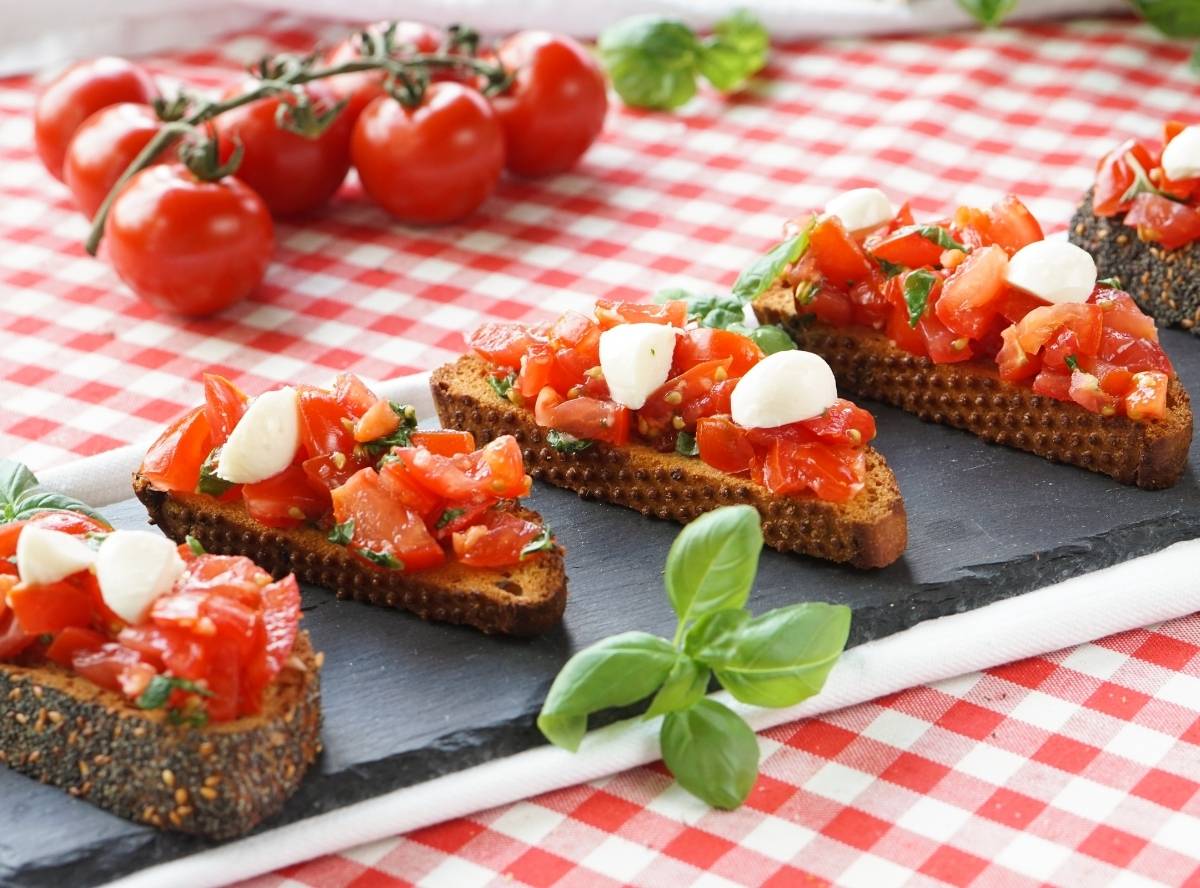 Bruschetta mit Tomaten
