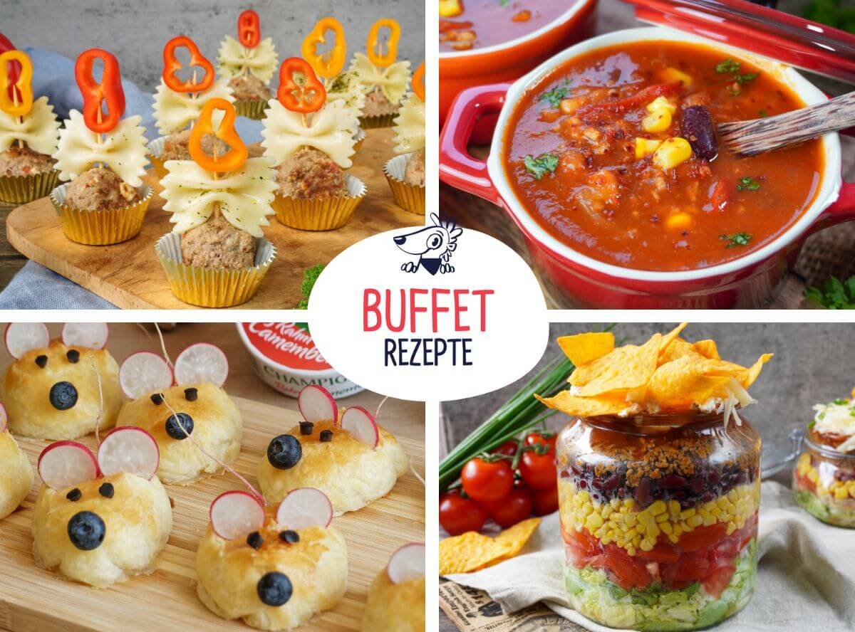 Buffet Rezepte für Partys & Feiern