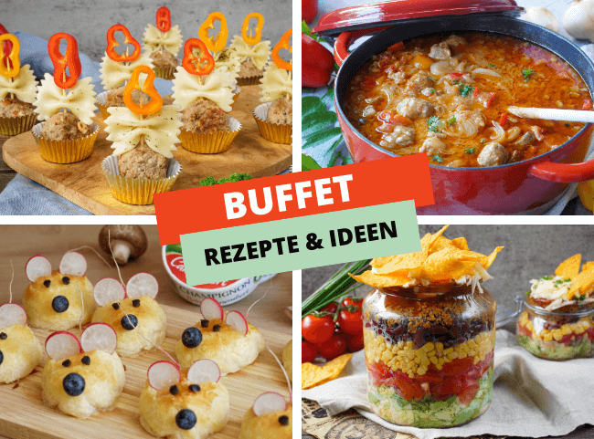 Buffet Rezepte für Partys & Feiern