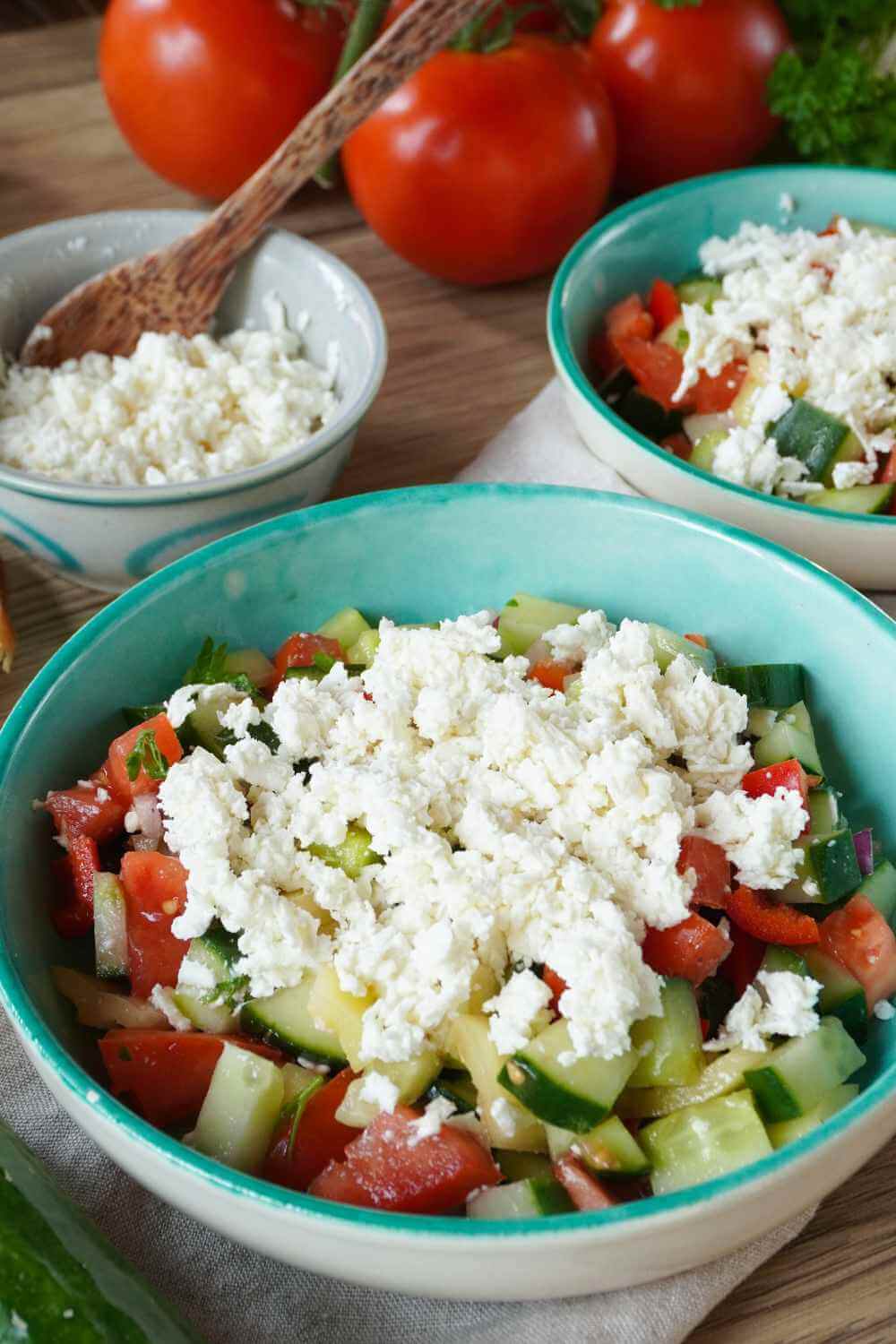 Schopska Salat aus Bulgarien