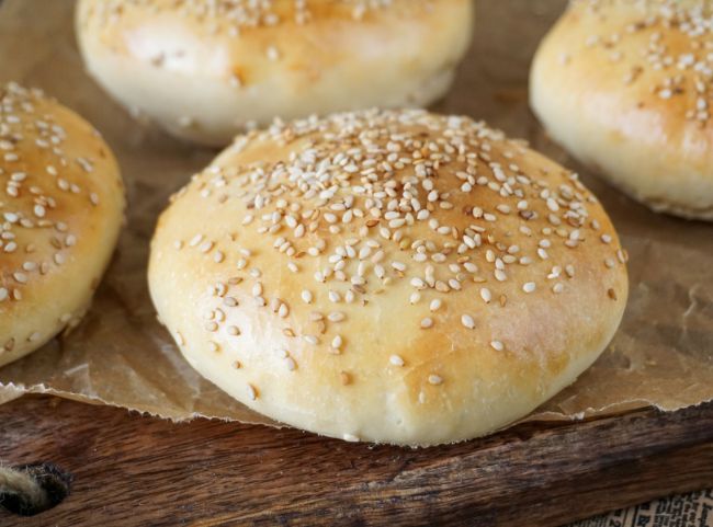 Burger Buns Rezept Burger Buns Rezept
