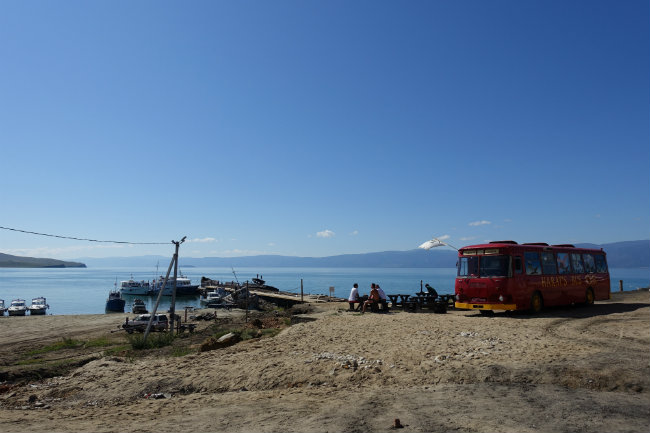 Busfahrt Fähre Baikalsee Busfahrt Fähre Baikalsee