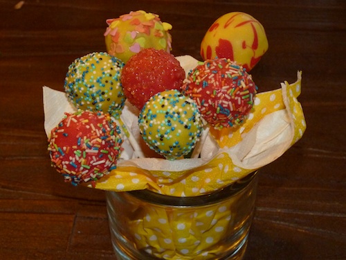 Vorbereitung zum Cake Pop backen Vorbereitung zum Cake Pop backen