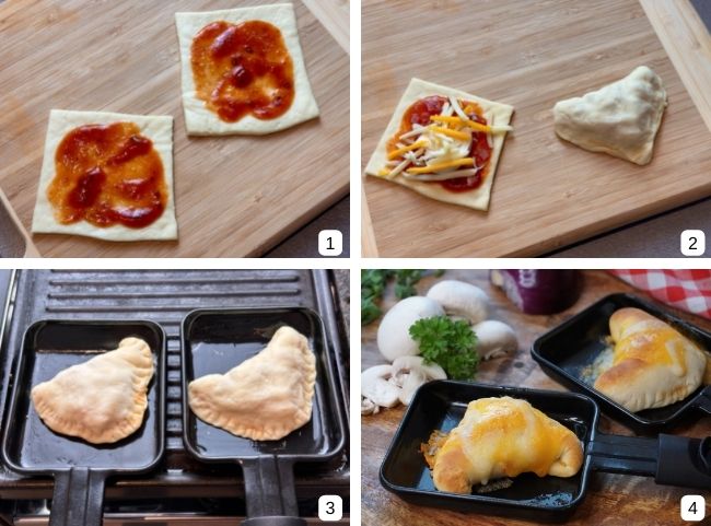 Pizza Calzone Raclette Pizza Calzone Raclette