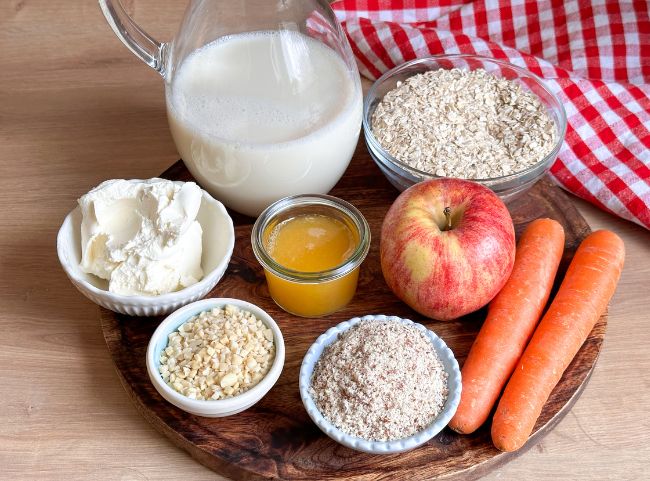 Carrot Cake Porridge Rezept