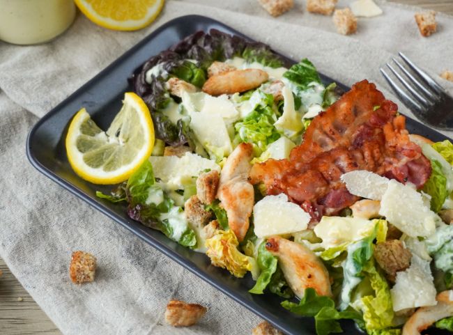 Caesar Salad Dressing ohne Ei