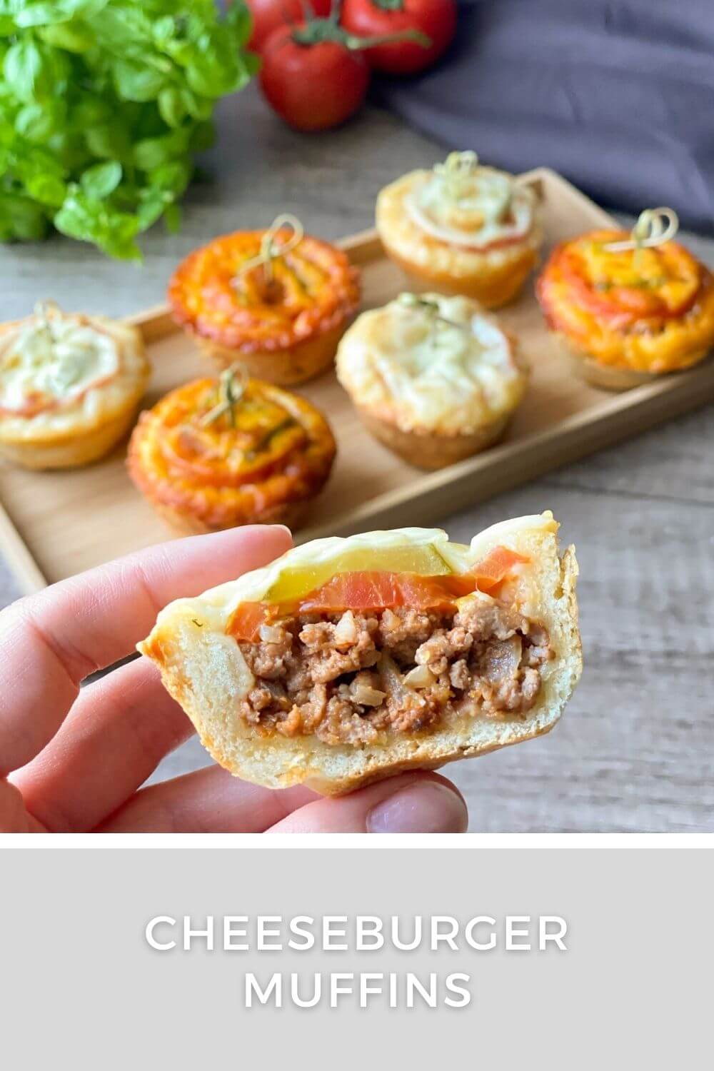 Cheeseburger Muffins zum Abendbrot Cheeseburger Muffins zum Abendbrot