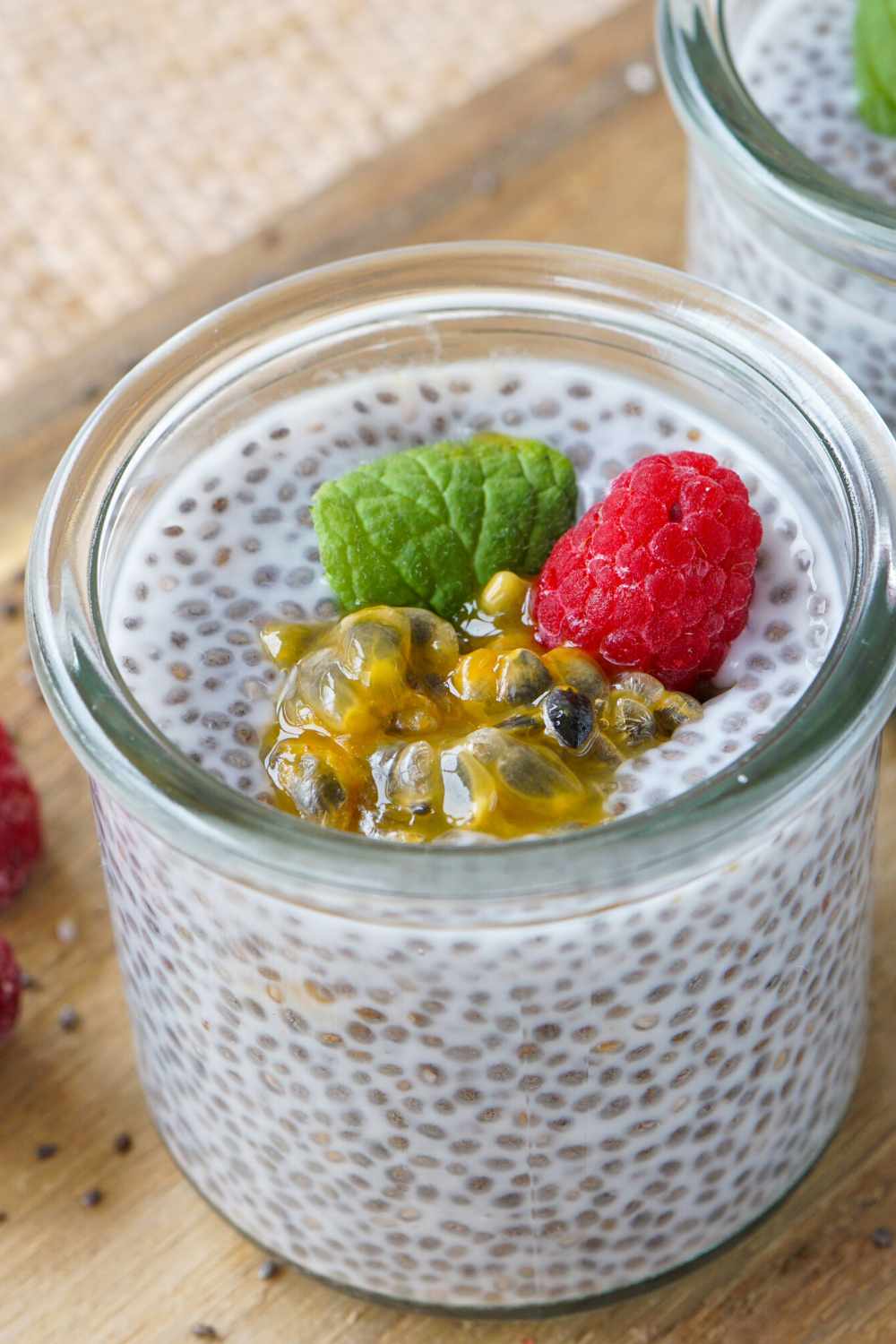 Chia Pudding mit Kokosmilch