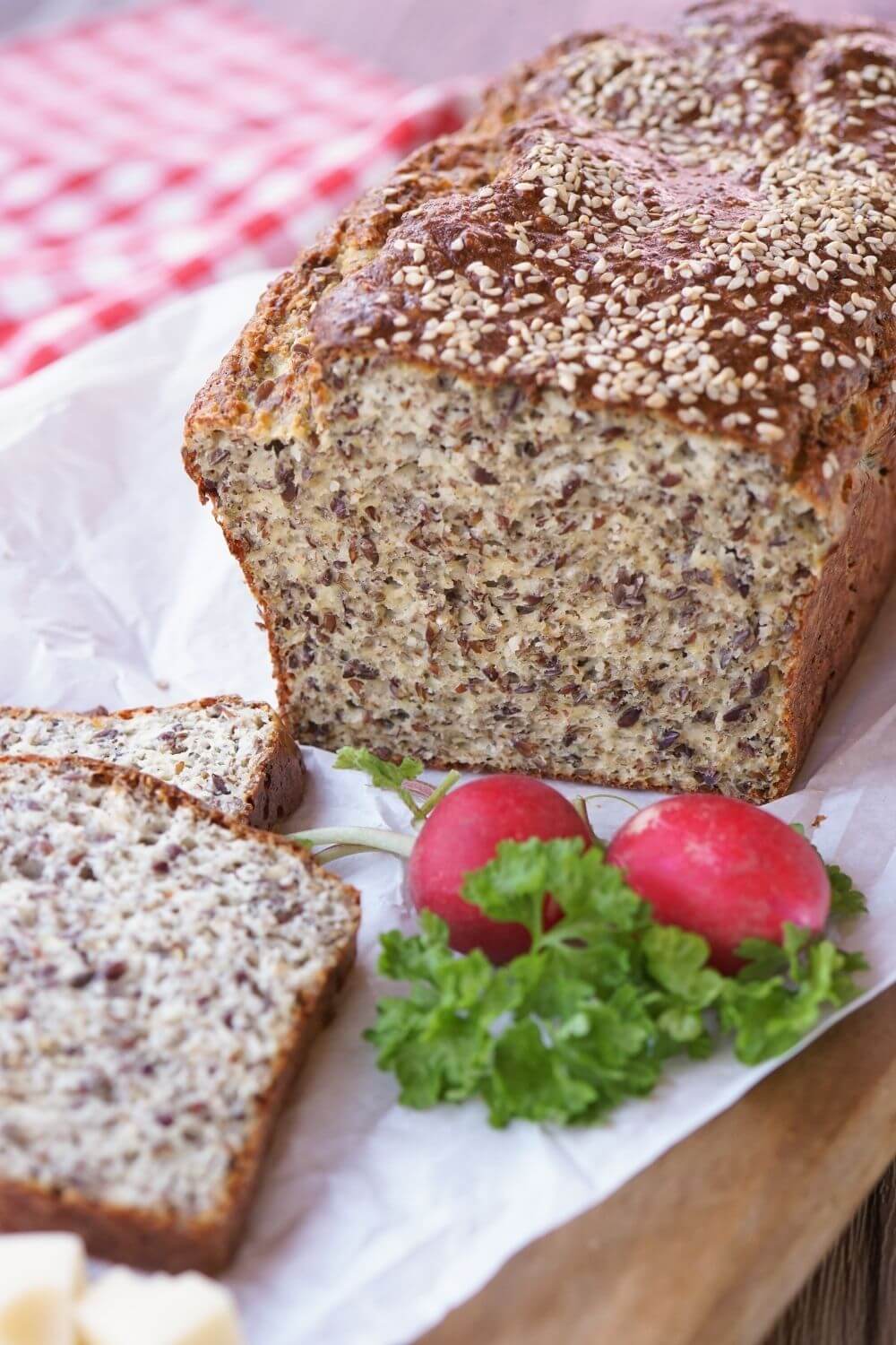 Eiweißbrot mit Chiasamen