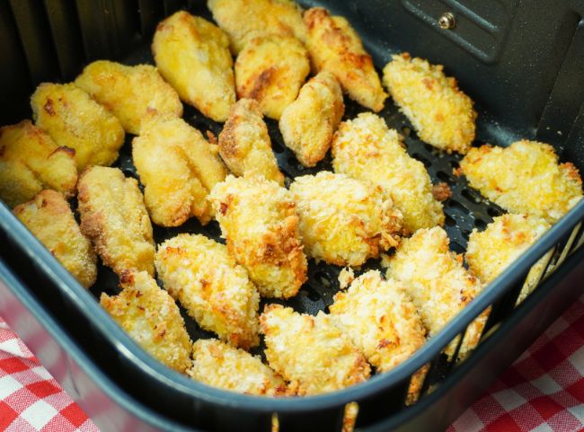 Chicken Nuggets in der Heißluftfritteuse