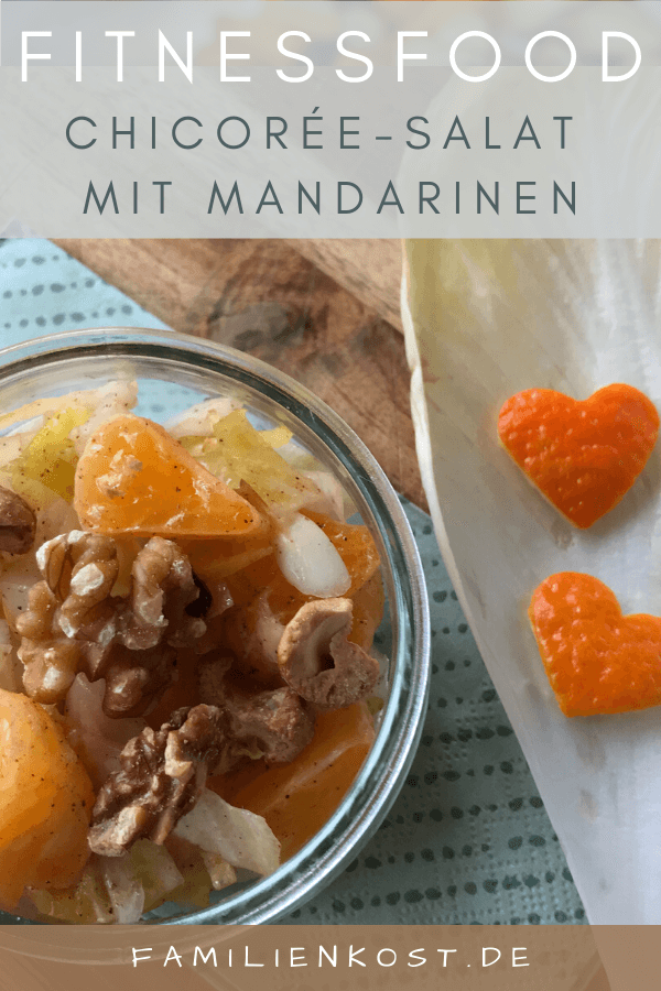 Chicorée-Salat mit Mandarinen Chicorée-Salat mit Mandarinen