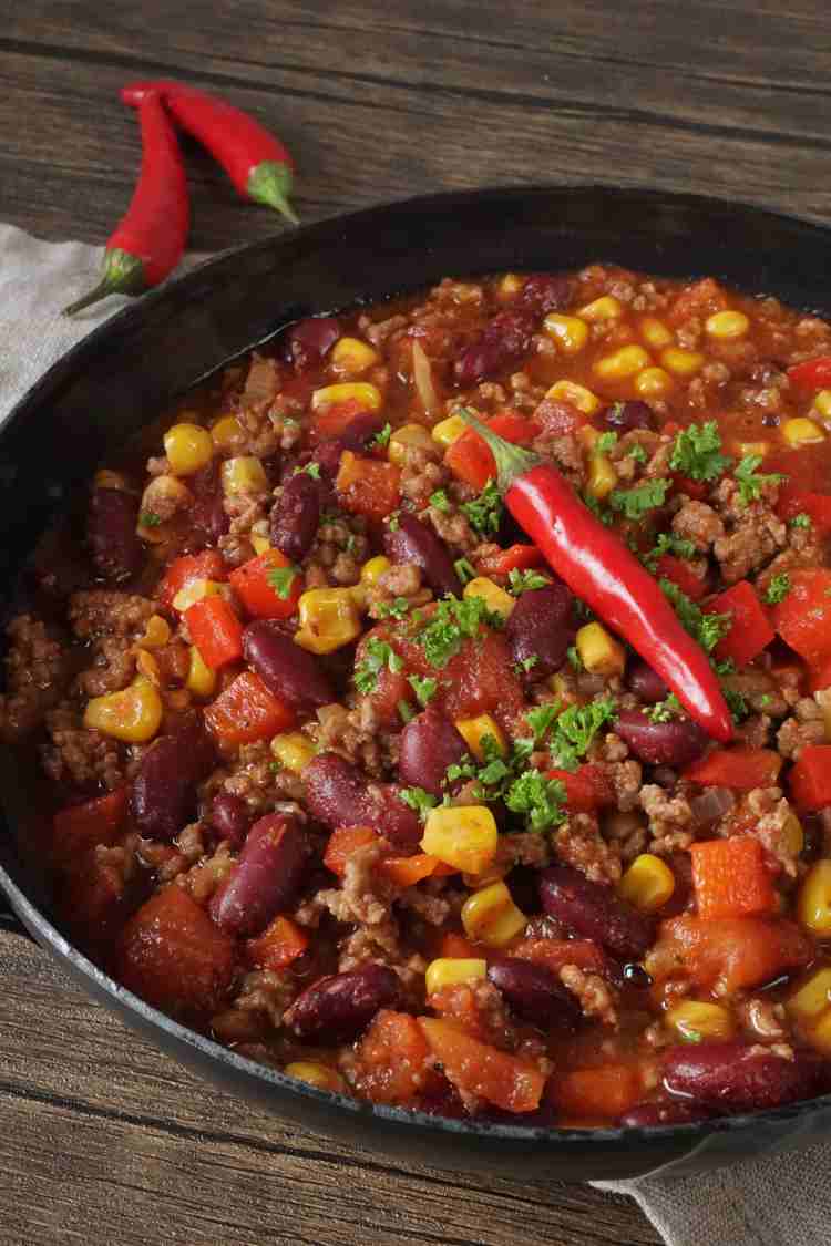 Chili Con Carne Blitzrezept - Rezepte Suchen