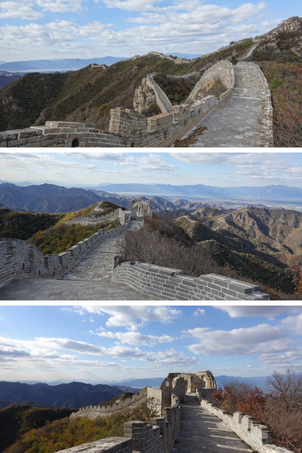 Die große Mauer China Die große Mauer China