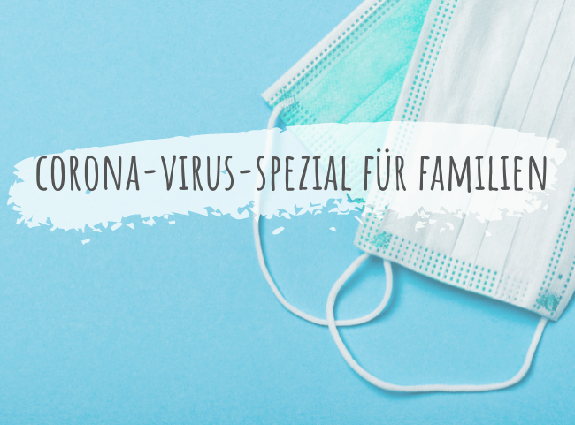 Corona Virus Familie und Kinder
