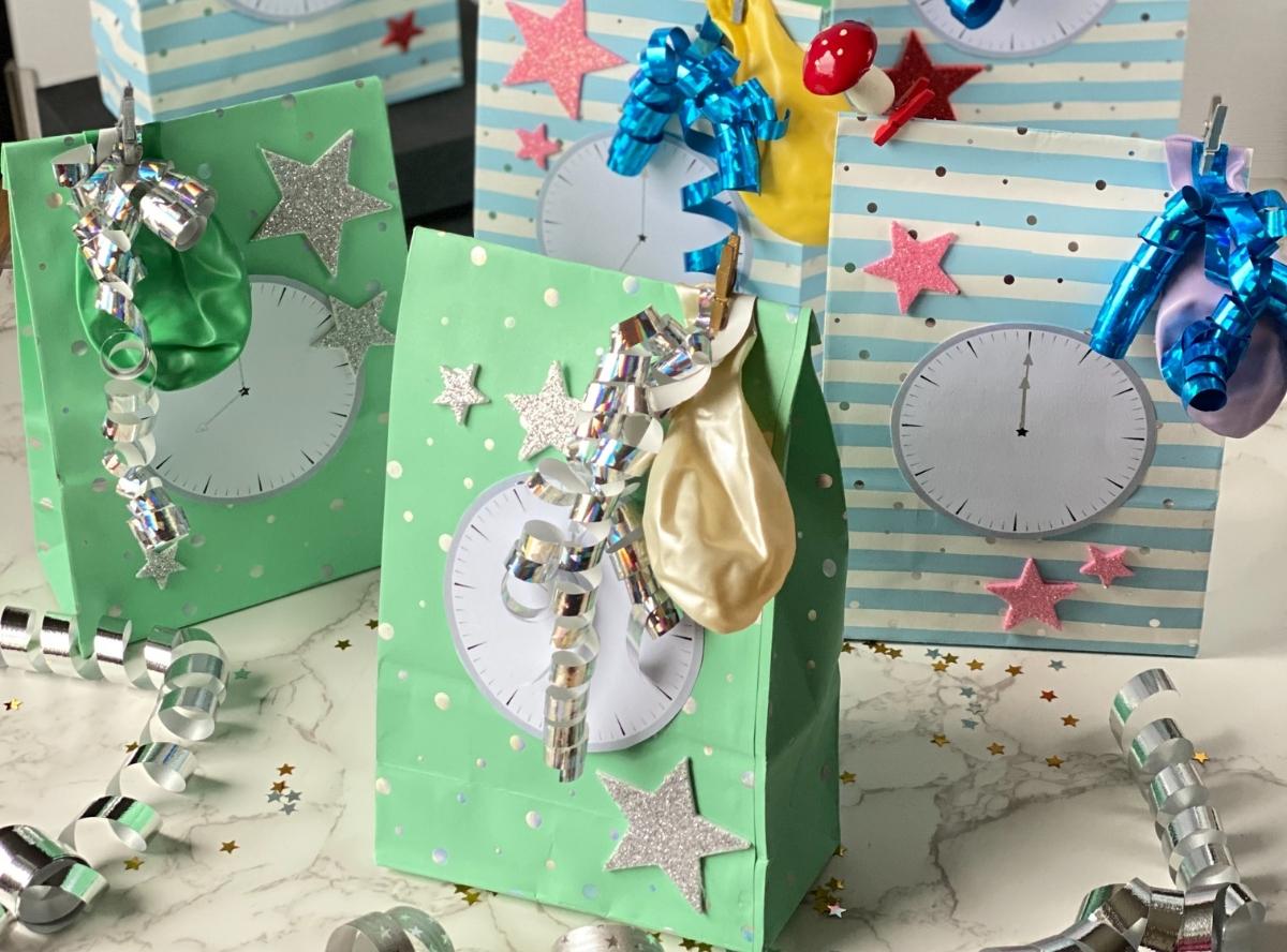 Silvester Countdown Tüten