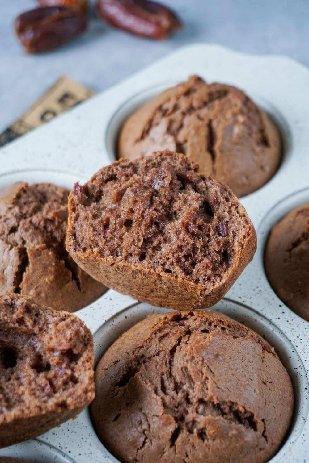 Dattelmuffins Dattelmuffins