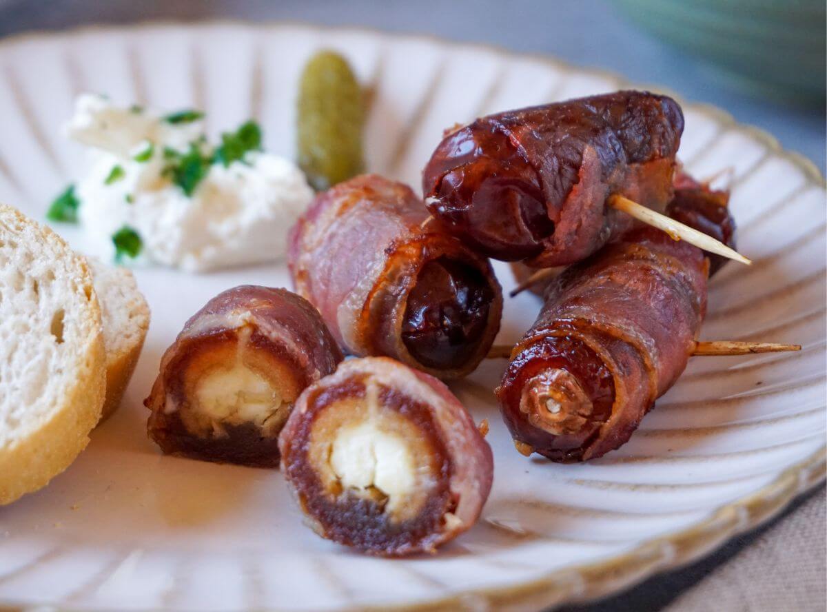Datteln im Speckmantel Heißluftfritteuse Rezept Datteln im Speckmantel Heißluftfritteuse Rezept