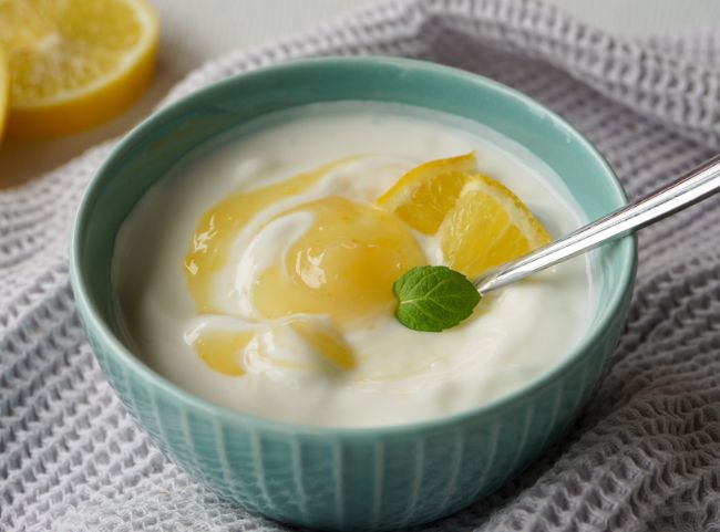 Desserts mit Lemon Curd