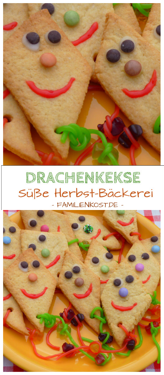 Drachenkekse backen im Herbst Drachenkekse backen im Herbst