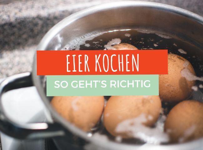 Eier kochen