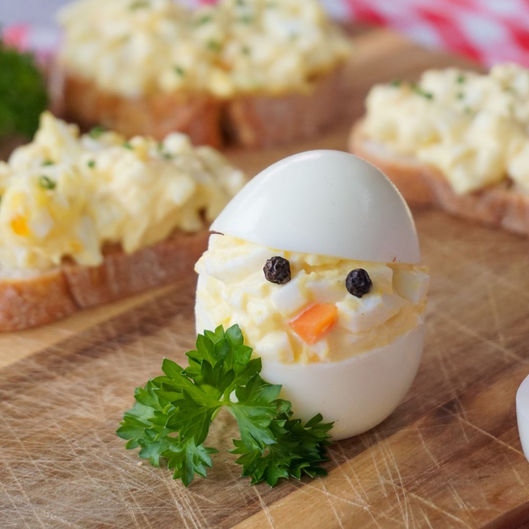 Eier zum Osterfrühstück