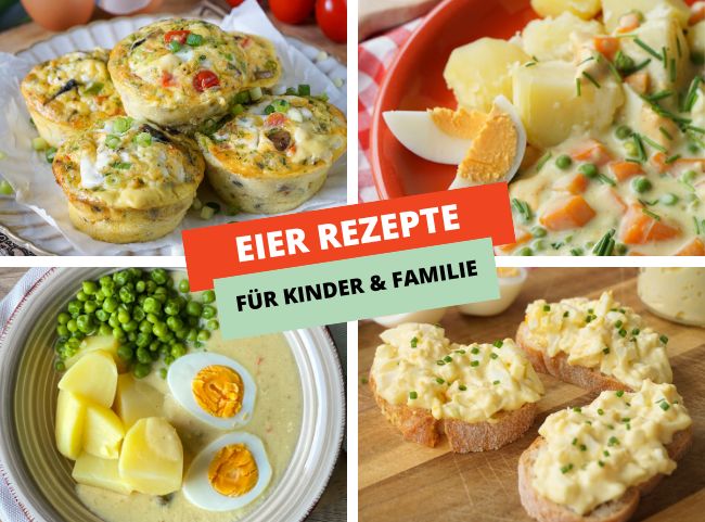 Eier Rezepte für die ganze Familie