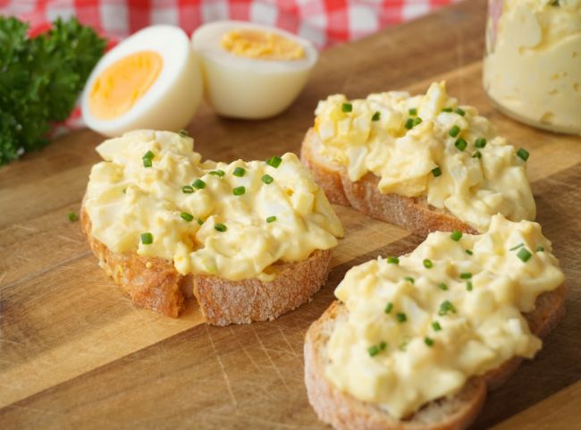 Eiersalat ganz einfach Eiersalat ganz einfach