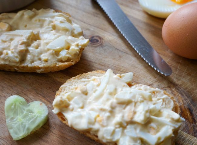 Eiersalat wie bei Muttern