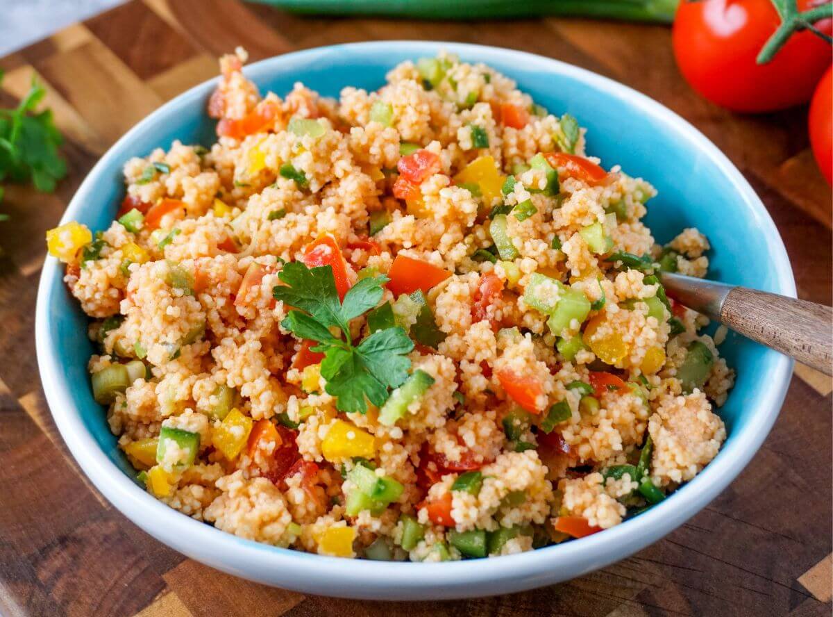 einfacher Couscous-Salat einfacher Couscous-Salat