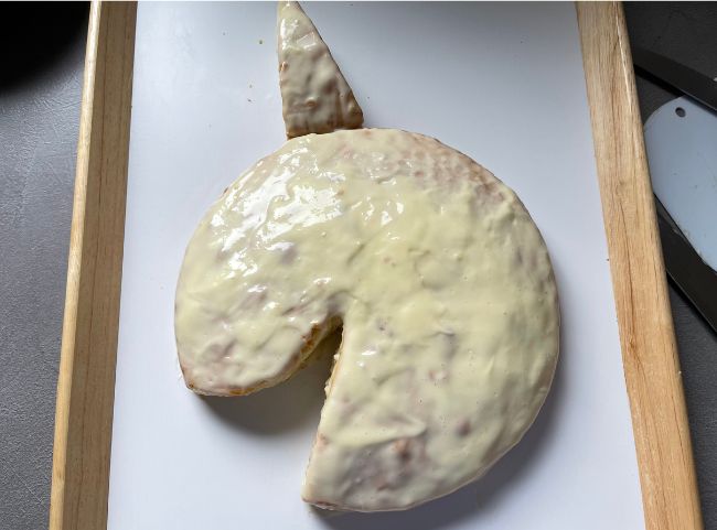 Einhornkuchen ohne Fondant