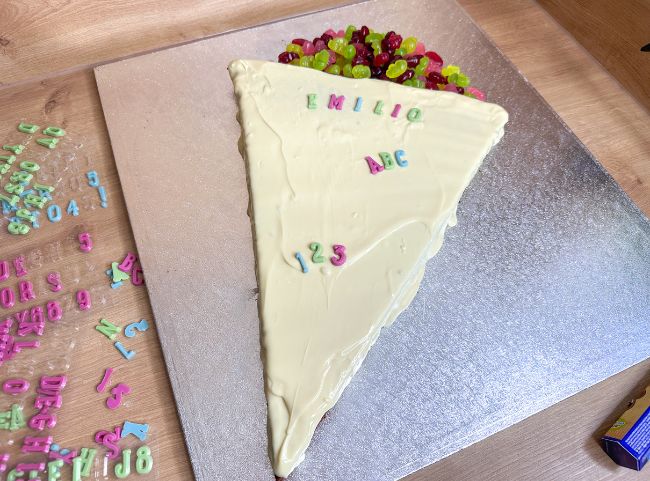 Einschulung Kuchen Deko