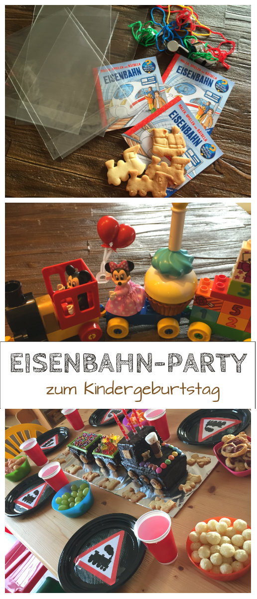 Eisenbahnparty zum Kindergeburtstag